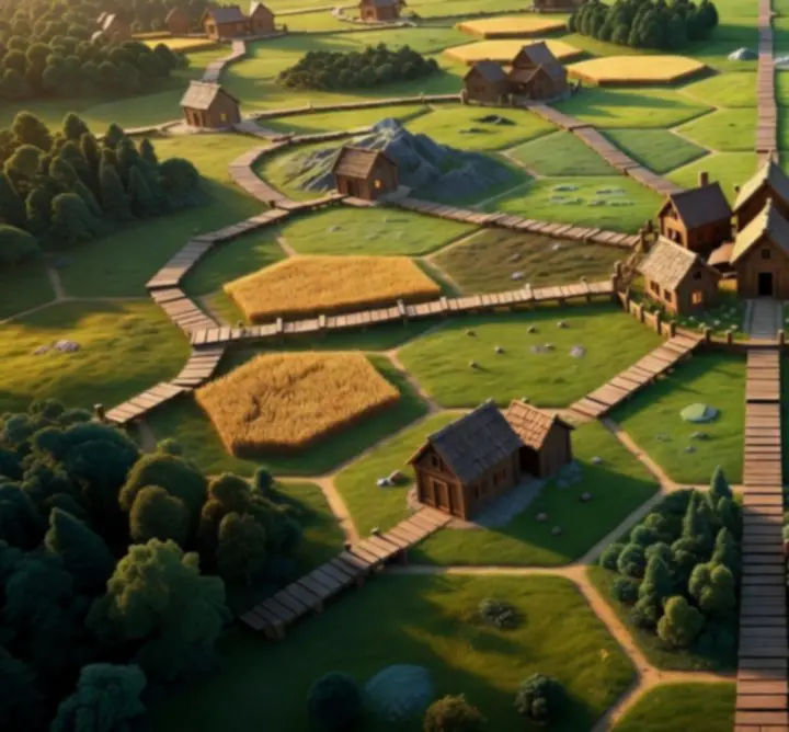 Catan útvonalak, amelyek településeket és kikötőket kötnek össze a térképen